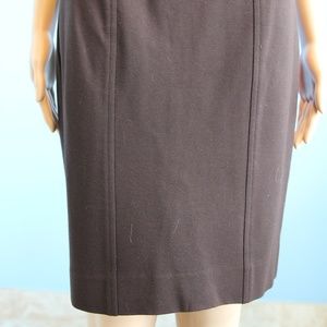 Cache Skirts - Cache Contour Brown Fitted Gold Buckle Skirt Cache Skirts - Cache Contour Brown Fitted Gold Buckle Skirt